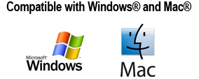 Windows and Mac Compatible