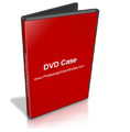 DVD Case Opened Standing